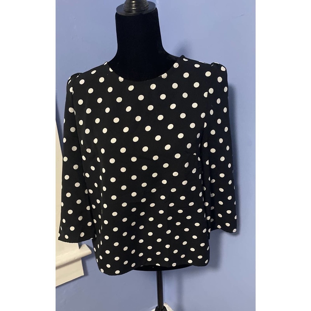 Ezra Polkadot shirt size medium